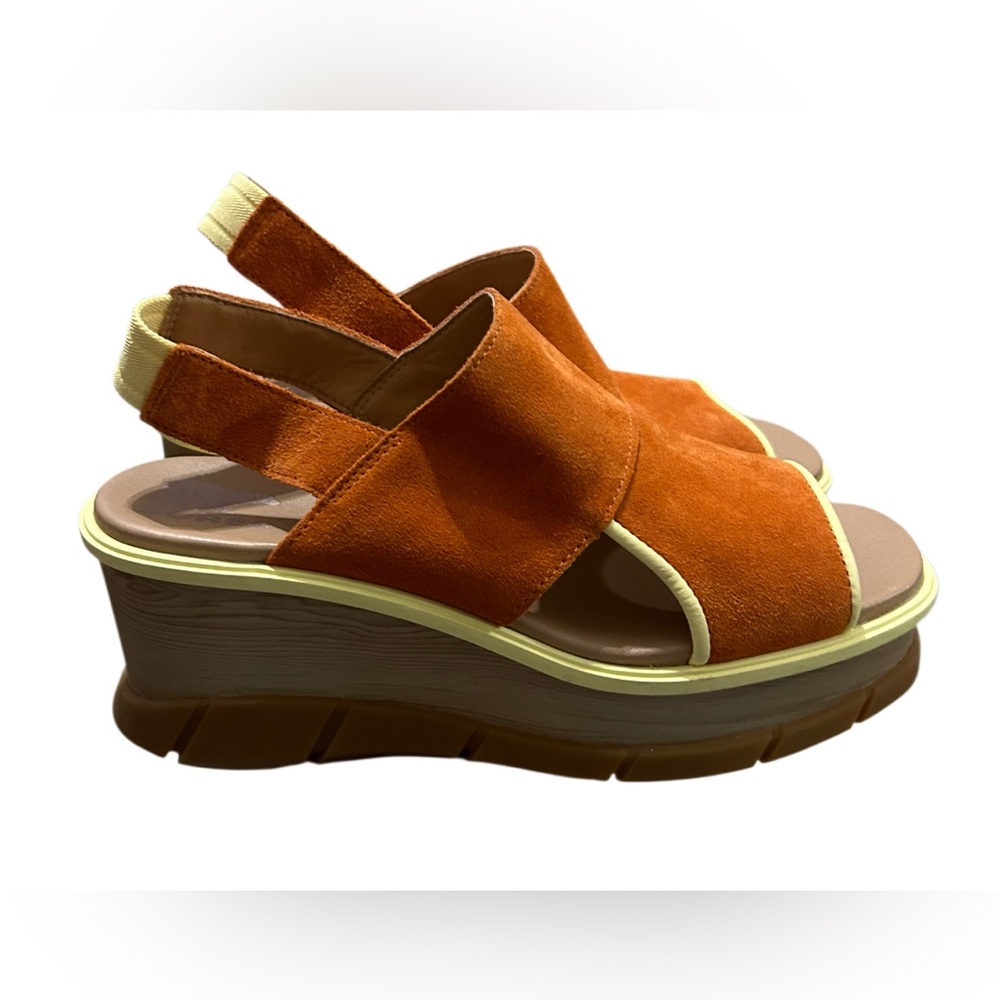 Sorel Women's Joanie™ Ill Slingback Wedge Sandal Size 8.5 Orange - Picture 4 of 7